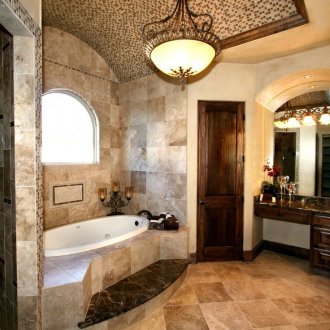 Tile ceiling