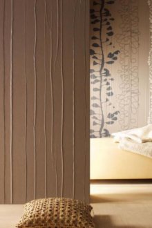Cabine de douche d'angle avec motif