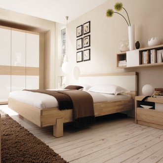 Brown bedroom