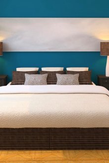 Brown bedroom