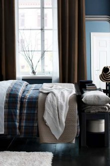 Brown bedroom