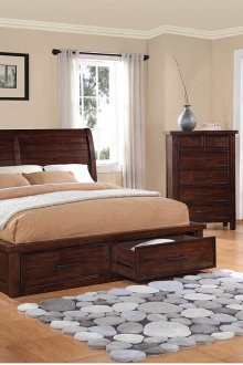 Brown bedroom