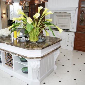 Marble tiles