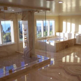 Marble tiles