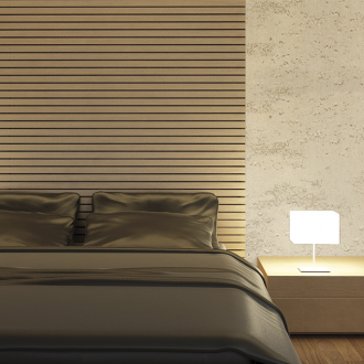 Laminat an der Wand