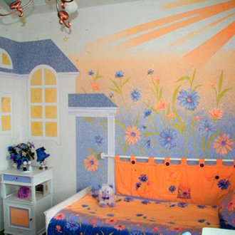 Plafond tendu en tissu