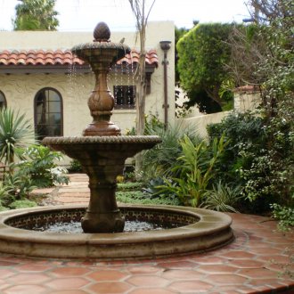 Lavabo redondo de cerámica