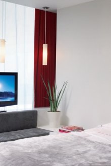 Yatak odasında TV