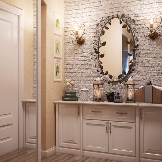 Provence tarzı koridor