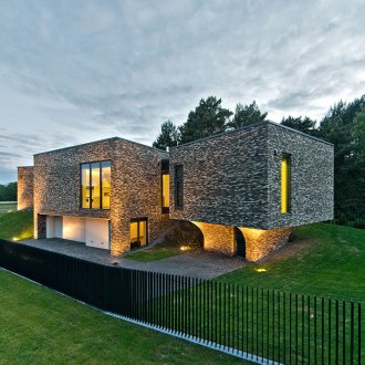 Futuristic house architecture