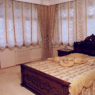 Fransız tarzı kristal duvar lambası