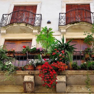 Açık balkon bahçeciliği