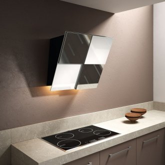 Inclined hood in the original design