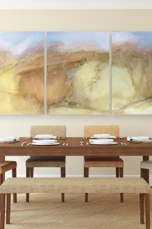 Pintura al óleo panorámica