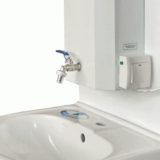 Plastik tanklı Moydodyr lavabo