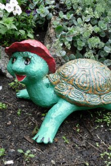 Escultura de una tortuga