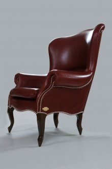 Brown throne chair