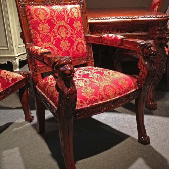 Carved Throne Chair