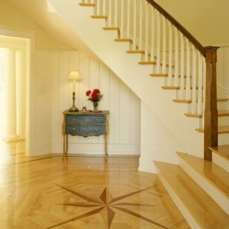 Linoléum pour parquet