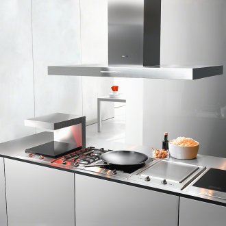 Hotte îlot minimaliste
