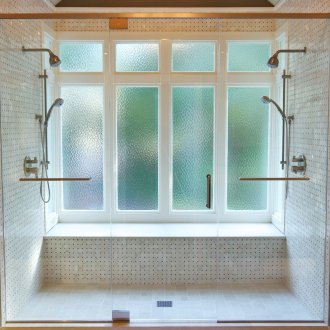Işıklı banyo penceresi