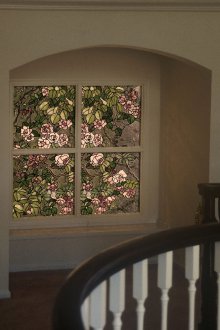 Vitray pencere ile kül kapı