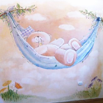 Silla de bebé con forma de oso