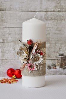Noel mum dekor