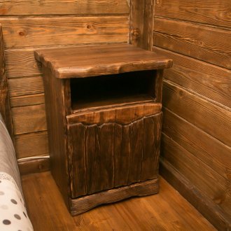 Comodino in legno massello