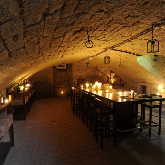 LED wine cellar