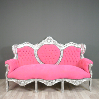 Oyma pembe kanepe