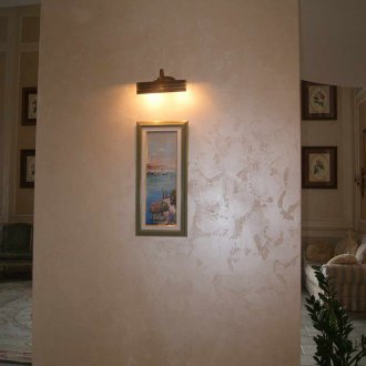 Vernice perlata in soggiorno