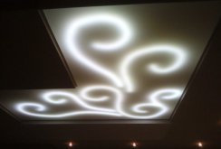 Διακοσμητικός φωτισμός οροφής με LED