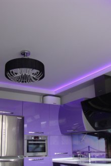 Mutfakta LED tavan ışıkları