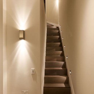 Combined staircase lighting