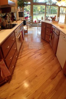 Laminato diagonale in cucina