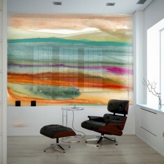 Panel med steiner