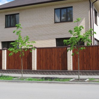 Ahşap bir çerçeve üzerinde beyaz kanepe