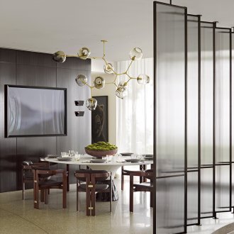 Pendulum partition in the interior