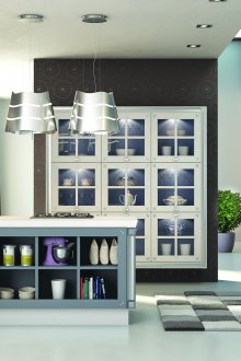Geniş modern mutfak