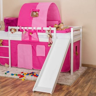Letto per bambini con fianchi per la ragazza