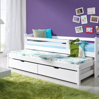 Letto scorrevole per bambini con fianchi