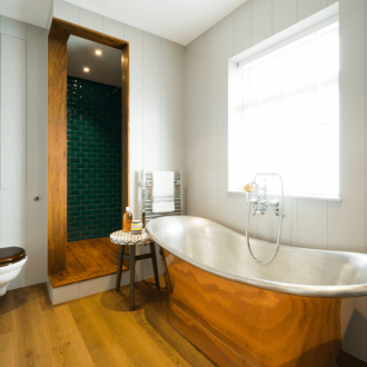 Gümüş kaplama banyo