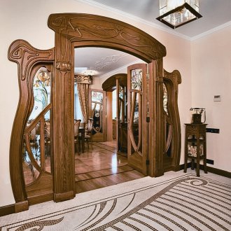 Art Nouveau tarzı kapı