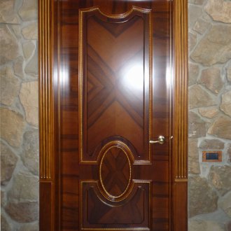 Kaplamalı kapı wenge