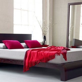 Modern style wenge bedroom