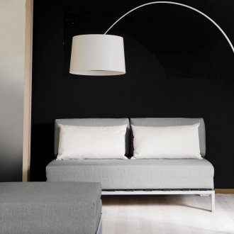 Sofá minimalista sin reposabrazos
