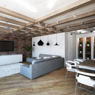 Loft tarzı tavan 2019