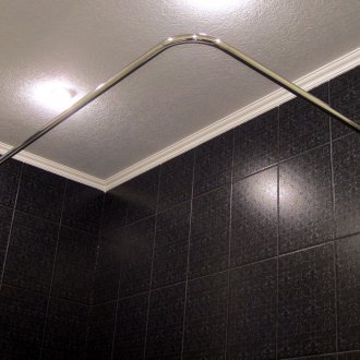 Köşe banyo çubuğu