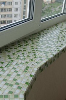 Lapisan tingkap plastik untuk mosaik